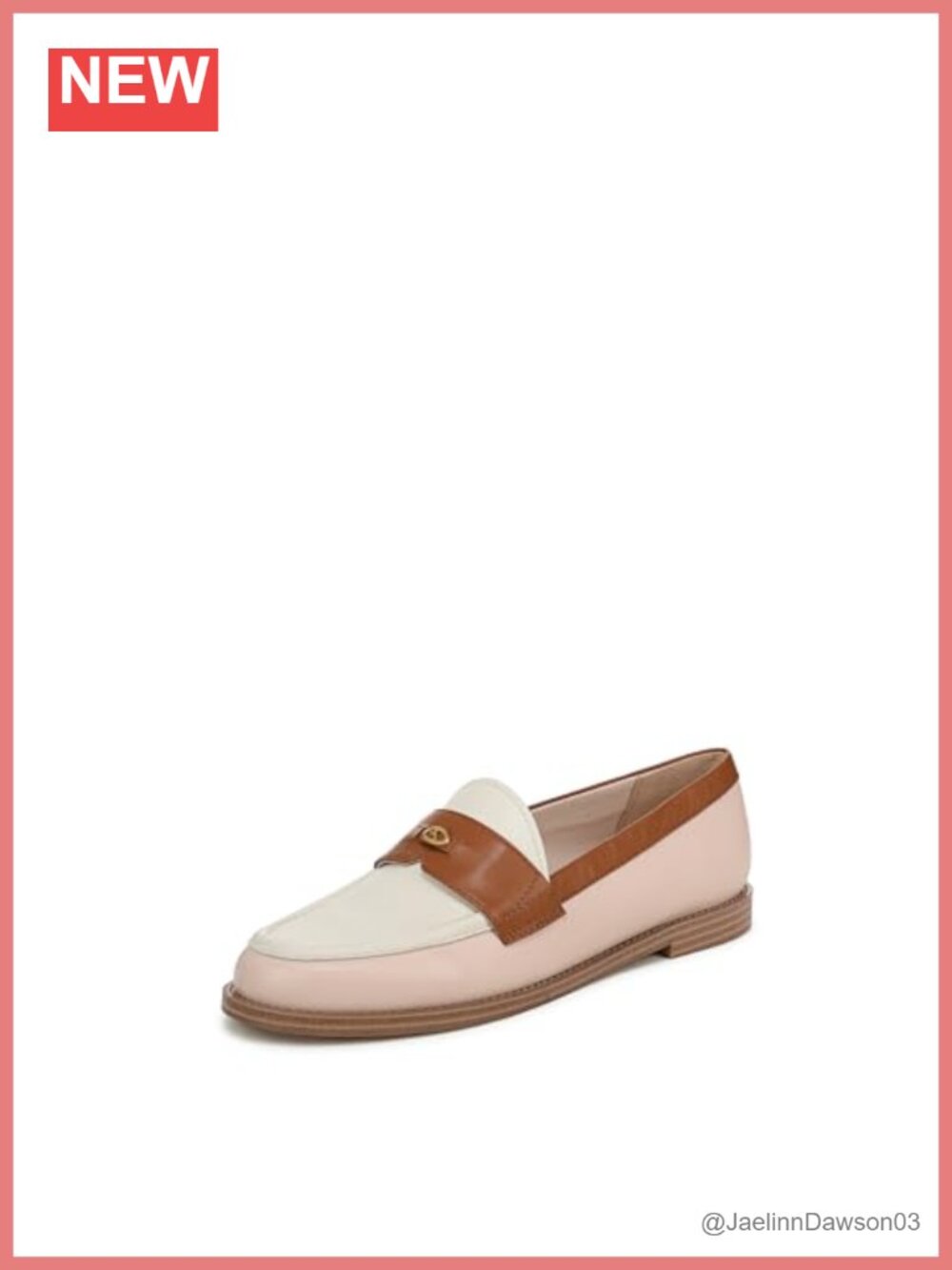 Franco Sarto Women's Loafers Slip-On Leather Round Toe Business Casual